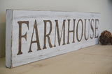 Farmhouse Long Sign