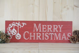 Reversible Give Thanks/Merry Christmas Sign