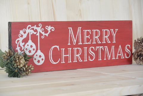 Merry Christmas Long Standing Sign