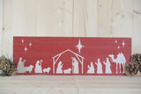 Nativity Long Standing Sign