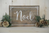 Noel Standing Sign